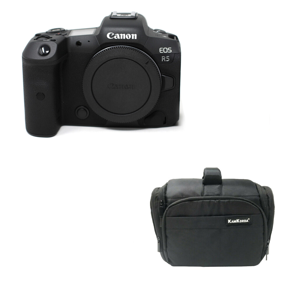 KamKorda Bag + Canon EOS R5 Mirrorless Camera Body-image-OPC-PKVFWJF-NEW