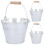 3Pcs Balde De Com Alça Para Exterior 1