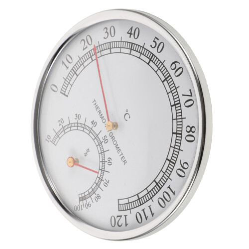 higrotérmografo para sauna mede temperatura e