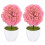 4 Künstliche Topiary , Simulierter Bonsai, Wohnaccessoire 1