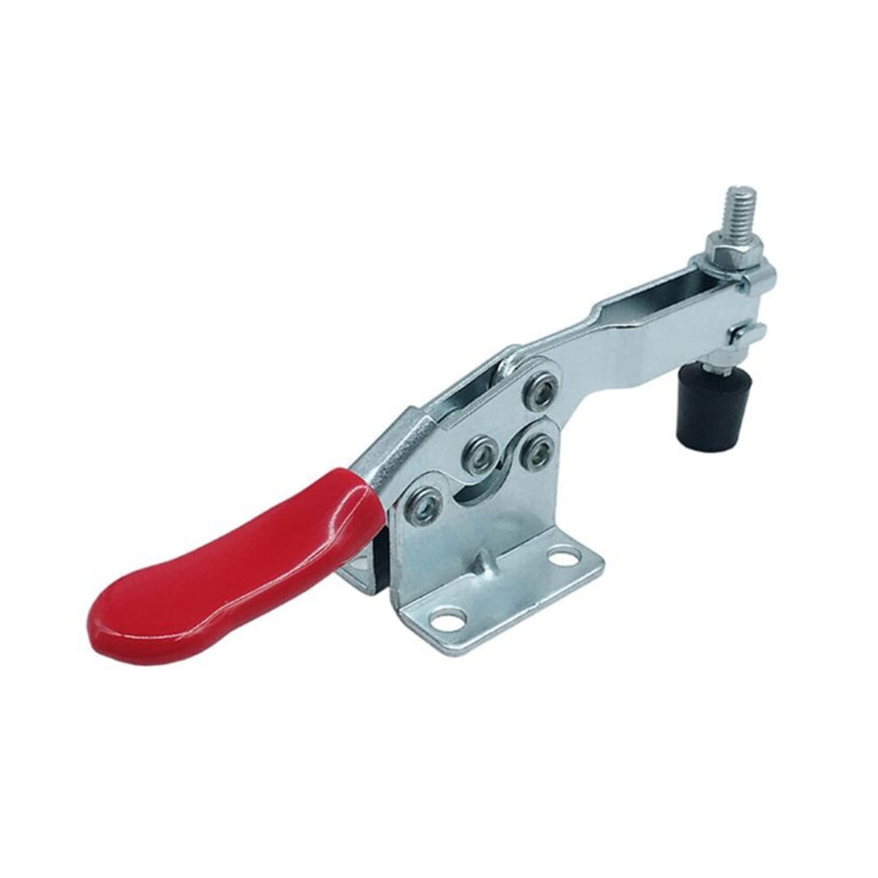 Gh-201B Toggle Clamp, Quick Release Vertical Type, 4-Piece Set, 220 Lb (100 Kg) Holding Capacity 9354506054588