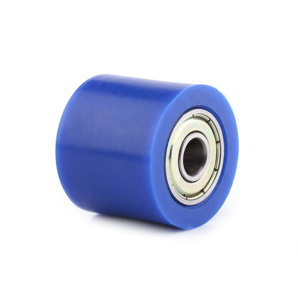 Motorcycle Chain Roll Roller Slider Clamping Wheel 10mm ID Fits Street Bikes ATVs Metal Plastic Color Blue Red Black-image-OPC-PKVG7TN-NEW