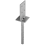 Galvanised Heavy Duty Concealed Bracket Support for Fence & Pergola Posts 1