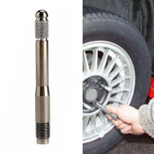 Automotive Locating Pin For Wheel Alignment And Tire Installation 14 x 1.25 Black