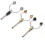Bobbin Thread Holder For Fly Tying, Bobbin Winder, Wire Threader, Steel Ball Binding Tool, Fishing Baits Making Tool 2