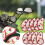 9 stücke Golf Eisen Abdeckung Durable PU Golf 12