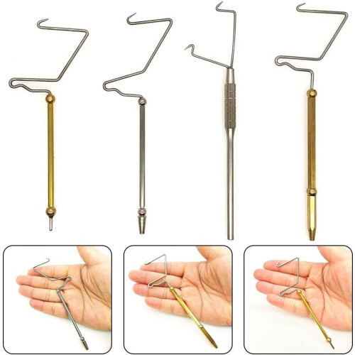 Rotating Whip Finisher Tool For Fly Tying, Model A, Bait Hook Binding, Practical Fishing Accessory 2