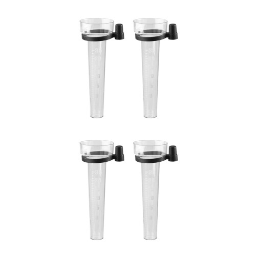 4 Einfacher Regenmesser Kunststoff Ohne Holzstäbchen 2