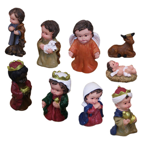 Set Hars Geboorte Van Beeldjes Tafeldecoratie
