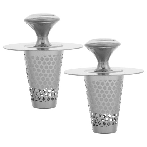 8 Sets Abfluss Mit Haarfilter Für Waschbecken 2