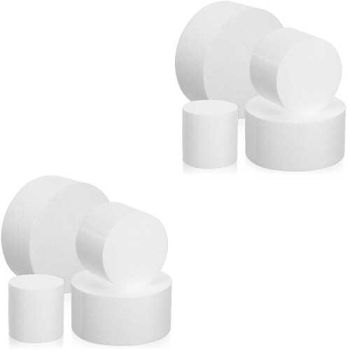 8 Stuks Schuim Cake Dummies Valse Bruiloftstaarten Decoratie 2