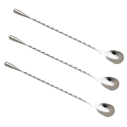 3Stk Rührspoon Spiral 40Cm Für , , Milchtee 1