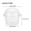 200 Stk. Dessertbecher 250 Ml Mit Kuppeldeckeln 2