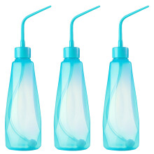 3Stk 480Ml Gießflasche Tragbar Nachfüllbar Blau Für Pflanzen