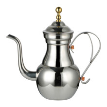 Kaffeekanne Aus Mit Langem Schmalem Ausguss