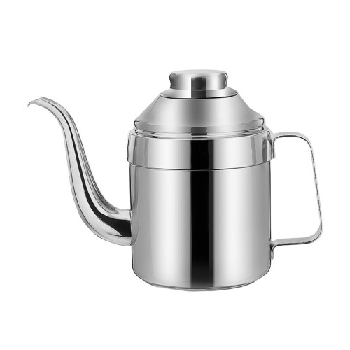 1 -Ölflasche, Sojasoßenflasche, Sesamölflasche (Silber) 1