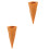 2Stk Simulierter Eiswaffel Untergrund Lebensmittelmodell 5