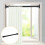 Multipurpose Black Telescopic Curtain Rod with ABS Ends for Home 6