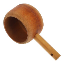 holz-wasserkelle mit zum schöpfen für bad