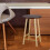 Asiento Redondo Madera Para De Bar Ergonómico 7