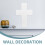White Foam Cross Model for Crafting Religious Celebrations 9