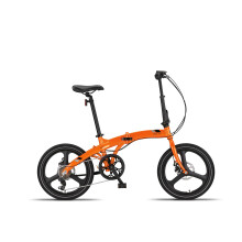 PACTO Two - Folding Bike - 6 Shimano gears - Disc brakes - Orange