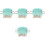 4Pcs Recorder Button Two Channel Magnetic Head Accessory Part 5