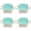 4Pcs Recorder Button Two Channel Magnetic Head Accessory Part 7