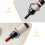 4Pcs Wall Mounted Metal Rack Single Holder For Home Bar 7