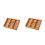 2Pcs Vintage 5-Grid Wooden Desktop Storage Box For Cosmetics Tableware 6