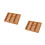2Pcs Vintage 5-Grid Wooden Desktop Storage Box For Cosmetics Tableware 2