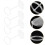 20 Pcs Splash Guards Replacement For Mist Maker Fountain Pond Mister 3