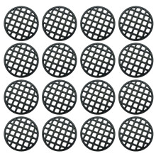 1Set 36 Zwarte Pottenpads Met Mesh Voorkoming Van Grondverlies