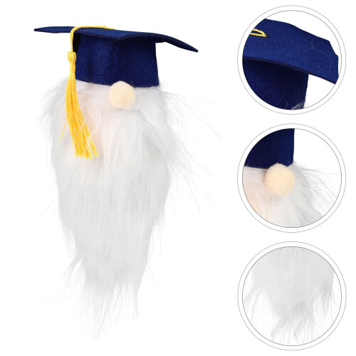 1Pc Graduation Faceless Doll Decor For 1