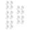 20 Pcs Plastic Hive Entrance Reducer For Beekeepers 8