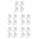 20 Pcs Plastic Hive Entrance Reducer For Beekeepers 7