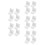 20 Pcs Plastic Hive Entrance Reducer For Beekeepers 6