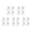 20 Pcs Plastic Hive Entrance Reducer For Beekeepers 4