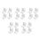 20 Pcs Plastic Hive Entrance Reducer For Beekeepers 5