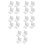 20 Pcs Plastic Hive Entrance Reducer For Beekeepers 9