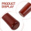 Replaceable Brown Wood Pot Handle for Pan Wok with Nonslip Grip 8