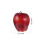 5Pcs Realistic Dark Red Foam Apples Simulation Fruit Decor Set 3