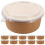 20 pz ciotole in kraft 26 oz con per frutta e 1