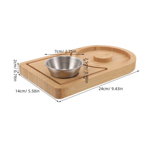 Set Margarita Con , Rimer In Bamboo E Acciaio 1