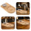 Set Margarita Con , Rimer In Bamboo E Acciaio 10