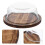 Butter Dish Con Trasparente A Cupola Per Frigorifero 11