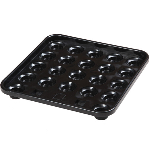 4Pcs Plastic Pool Table Ball Tray Black Secure Billiard Storage Tray 1