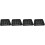 4Pcs Plastic Pool Table Ball Tray Black Secure Billiard Storage Tray 6