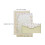 5 conjuntos/45 peças - kit envelopes e papel carta com flores 2