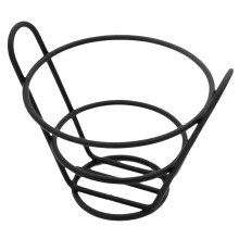 1 Suporte Aço Inoxidável Para Batatas Fritas Preto